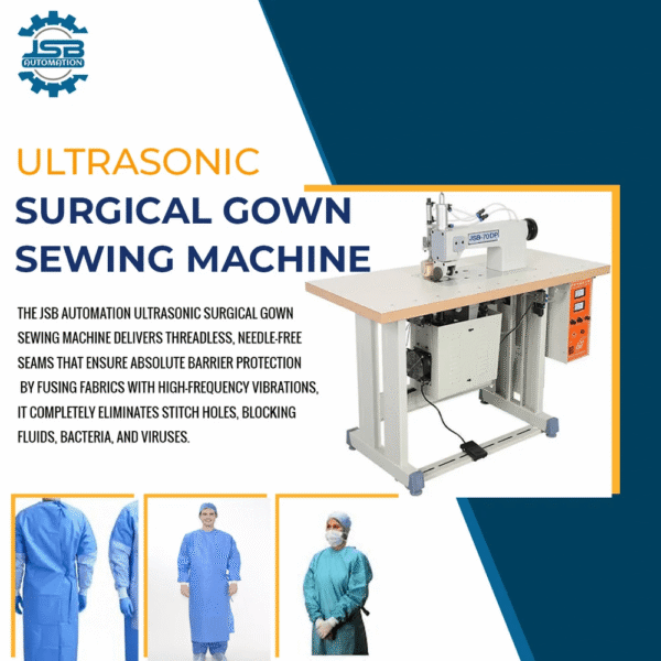 Ultrasonic Non Woven Surgical Gown Making Machine 1 Ultrasonic Non Woven Surgical Gown Making Machine