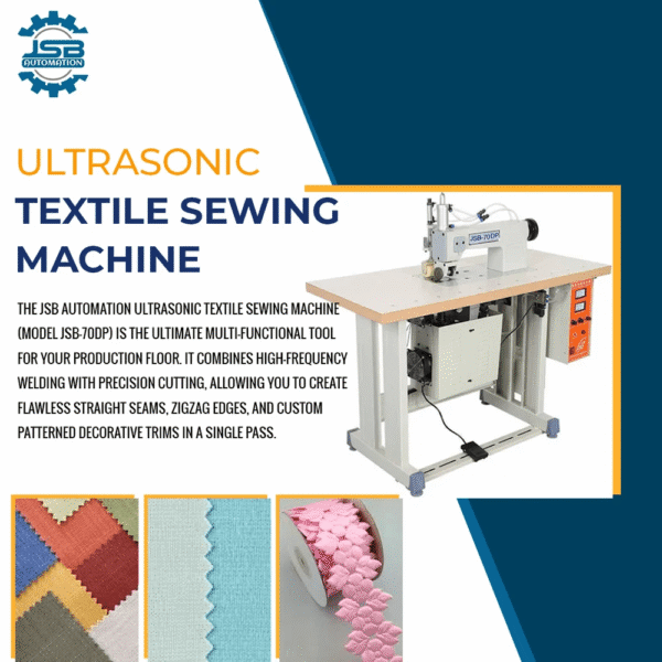 Ultrasonic Non Woven Textile Sewing Machine