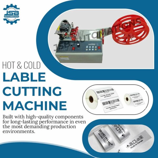 Plain Barcode Label Die Cutting Machine