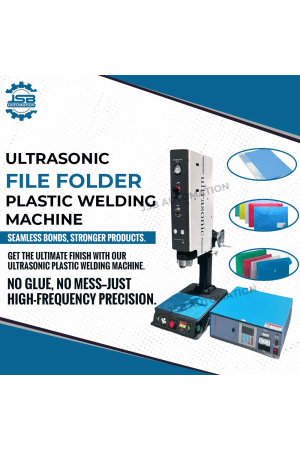 Ultrasonic Plastic Welding File Folder Machine