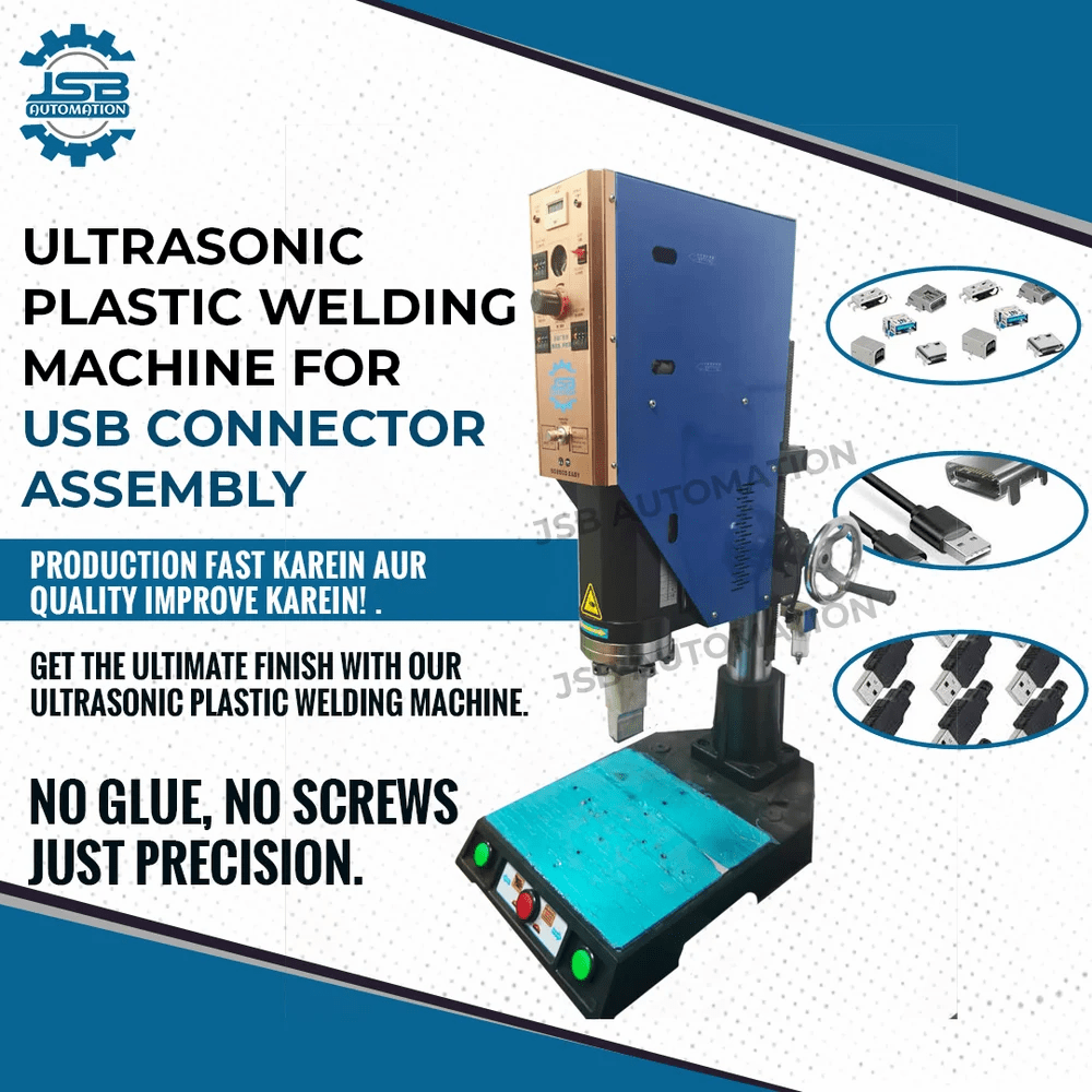 Ultrasonic Plastic Welding Machine for USB Connector Assembly