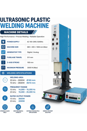 Ultrasonic Plastic Welding Machine In Bawana