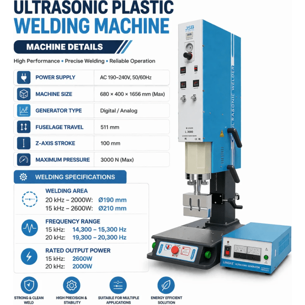 Ultrasonic Plastic Welding Machine In Bawana