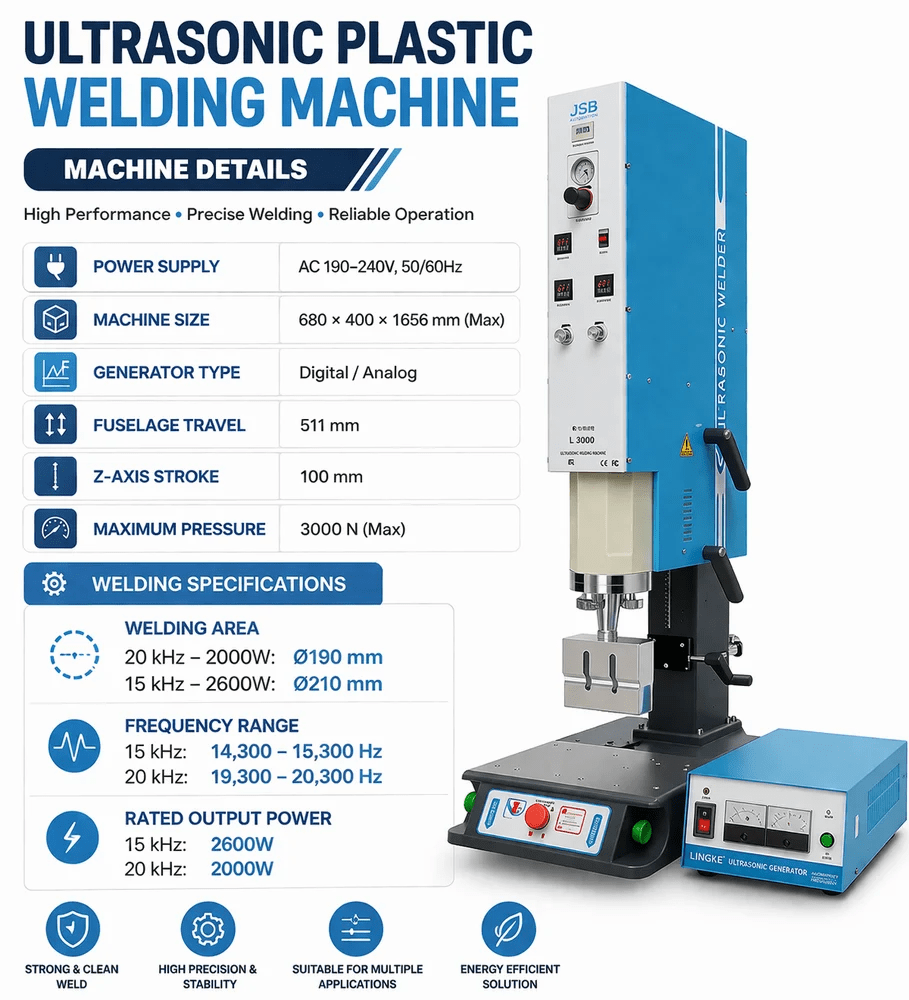 Ultrasonic Plastic Welding Machine In Bawana