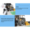 Marking Sensor Velcro Tape Measuring and Cutting Machine